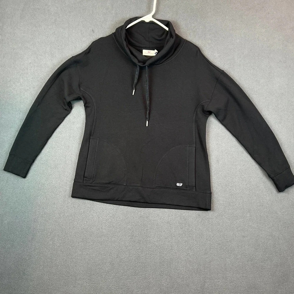 Vineyard Vines Black long Sleeve Sweater Women’s XS Pullover